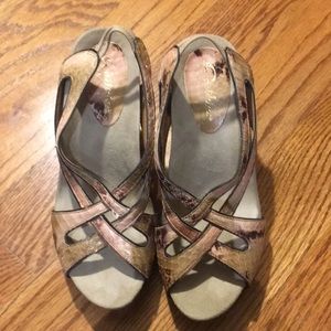 Earthies Slingback Heeled Sandals